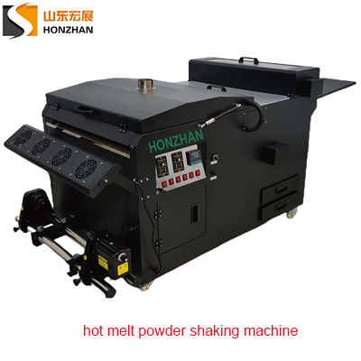 hot melt powder automatic shaking machine for A2 size 2 heads 4 heads 600mm DTF printer